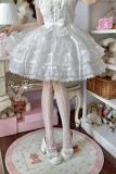 Roji Interwoven Spring White Lolita Tattoo Pantyhouse