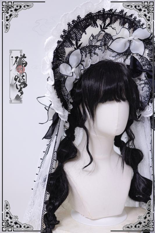 Bramble Rose Blue and White Porcelain Blue BNT Lolita Accessories