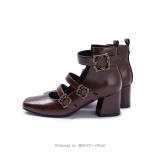MODO Three Belts Lolita Heels Shoes