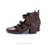 MODO Three Belts Lolita Heels Shoes
