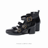 MODO Three Belts Lolita Heels Shoes