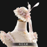 Peacock Feather Shiro Headbow Lolita Accesrioes