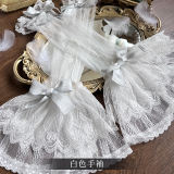 Peacock Feather Shiro Headbow Lolita Accesrioes