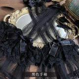 Peacock Feather Shiro Headbow Lolita Accesrioes