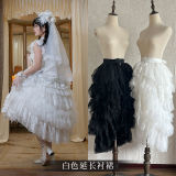 Peacock Feather Shiro Headbow Lolita Accesrioes