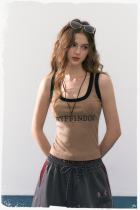 Kyouko & Harry Potter Collaborated Retro Vest Brown Harry Potter Clothing