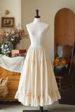 Forest Wardrobe Fragrance Forest French Vintage Striped Apricot Dress