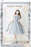 Forest Wardrobe Fragrance Forest French Vintage Striped Apricot Dress