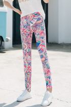 Spring Printed Thin Pink Lolita Tights