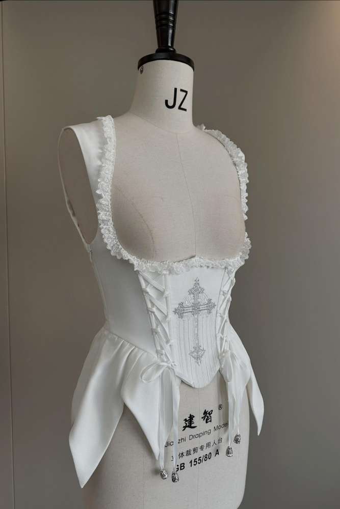 Susin Night Falls Cathedral Stained Glass Window Gothic Lolita Series