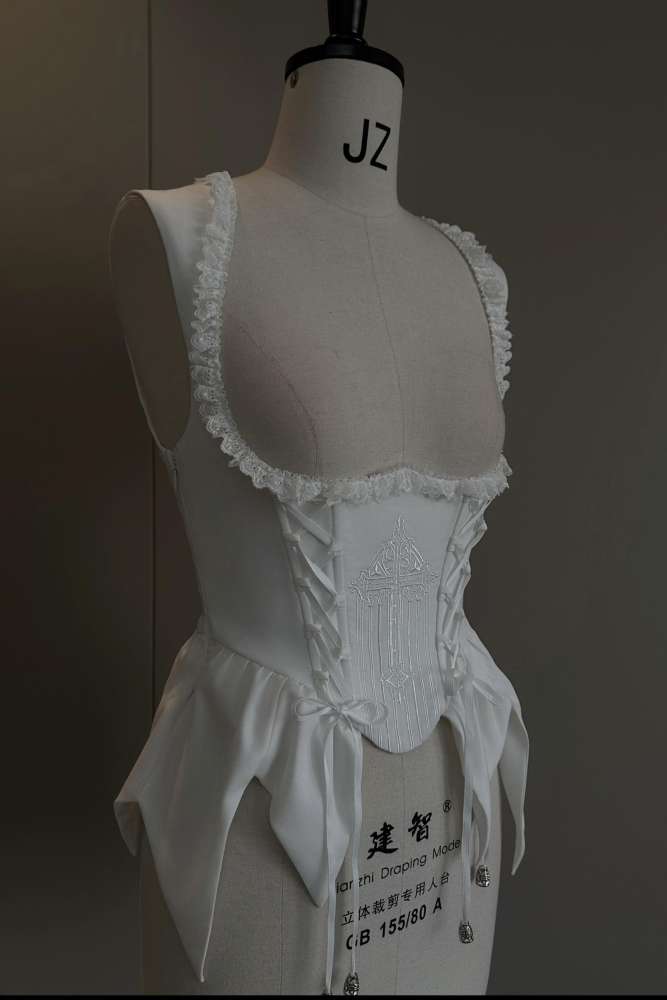 Susin Night Falls Cathedral Stained Glass Window Gothic Lolita Series