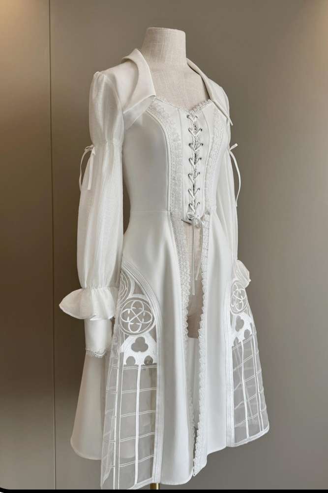 Susin Night Falls Cathedral Stained Glass Window Gothic Lolita Series