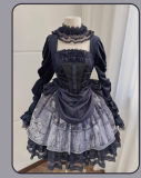 Susin Astrolabe Dark Gothic Lolita Dress, Skirt, Blouse and Accessory