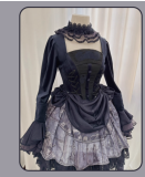 Susin Astrolabe Dark Gothic Lolita Dress, Skirt, Blouse and Accessory