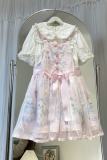 (BFM) Sweet Printed Lolita Salopette Dress