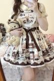 (BFM) Sweet Printed Lolita Salopette Dress