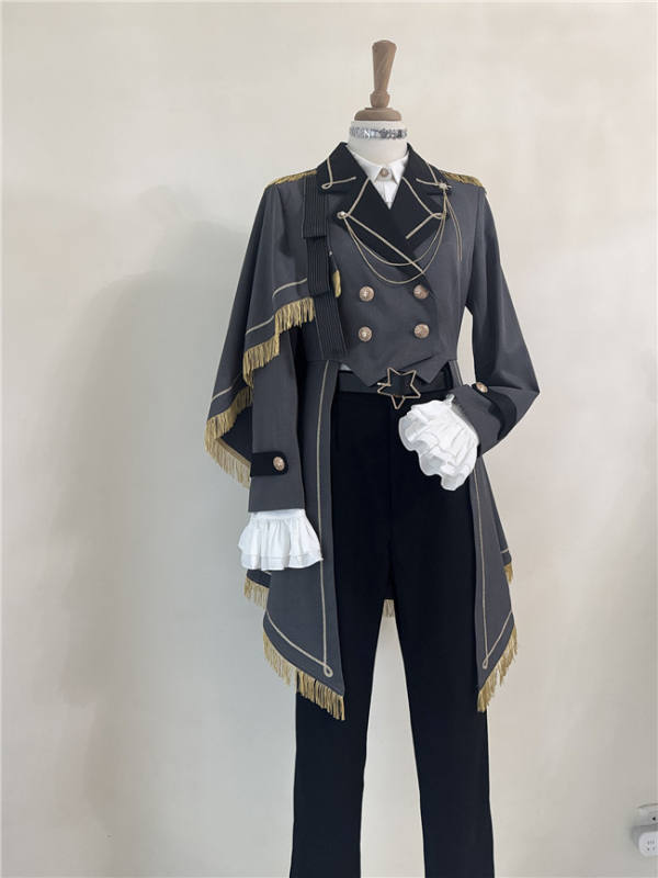 Honored Knight Military Lolita Blouse, Pants and Pants