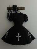 Psyche Manie Devil Angel Nurse Style Lolita Dress