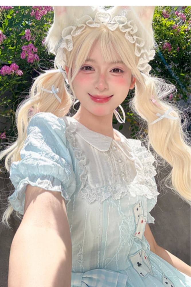 (BFM) Mori Girl Sweet Fairytale Bell Sleeves Mori Dress