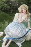 Snow Dream Classical Court Blue Lolita Dress