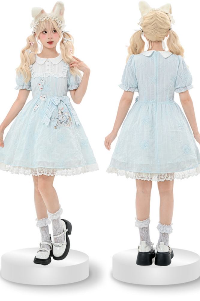 (BFM) Mori Girl Sweet Fairytale Bell Sleeves Mori Dress