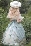 Snow Dream Classical Court Blue Lolita Dress