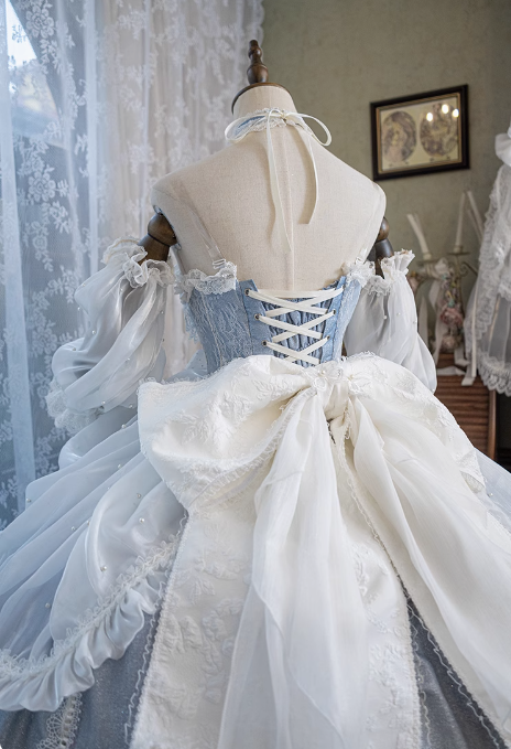 GuaJi Cinderalla Elegant Luxury Wedding Lolita Dress