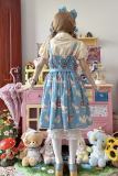 Ribbon Kitten Sweet Print Dress Lolita Clothing