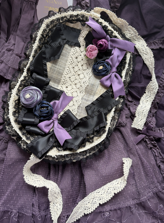 Puella Magi Madoka Magica Handmade Bonnet and Gloves Waist Belt