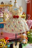 Ribbon Kitten Sweet Print Dress Lolita Clothing