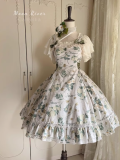 Moon River Camellia Classic Lolita Jumper Dress and Blouse