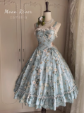 Moon River Camellia Classic Lolita Jumper Dress and Blouse