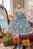Ribbon Kitten Sweet Print Dress Lolita Clothing