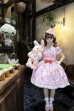 Ribbon Kitten Sweet Print Dress Lolita Clothing