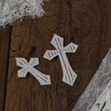 Susin Striped Cross Gothic Set Lolita Dress Clothes