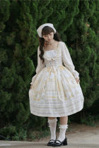 Miss Point Patchwork Garden Classic Lolita Dress
