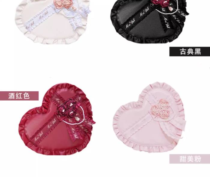 Birdcage Rose~ Sweet Heart Shaped Lolita Bag 2 Ways