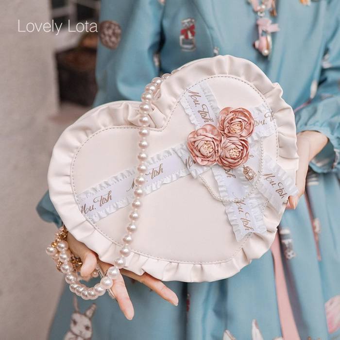 Birdcage Rose~ Sweet Heart Shaped Lolita Bag 2 Ways