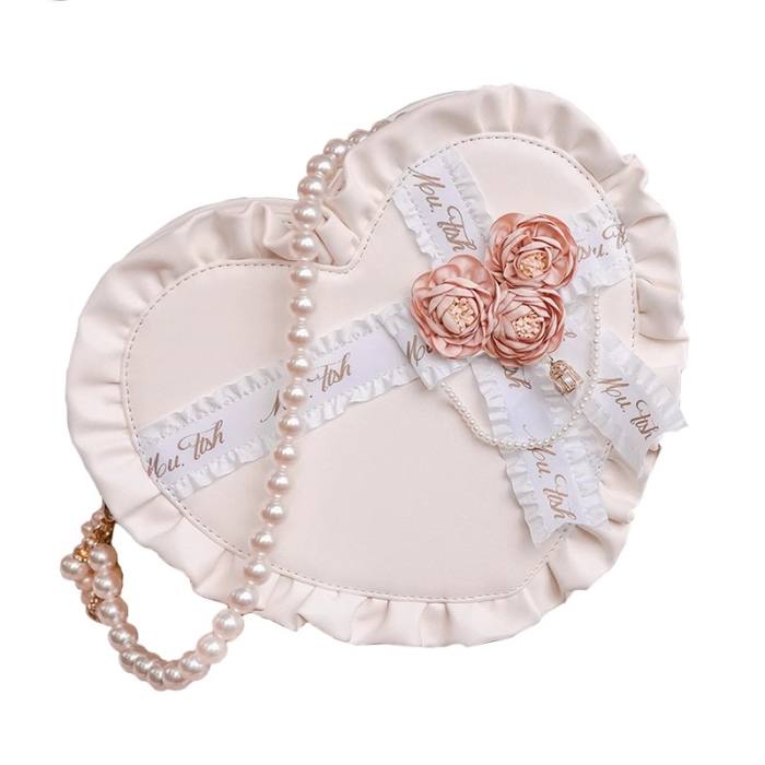 Birdcage Rose~ Sweet Heart Shaped Lolita Bag 2 Ways