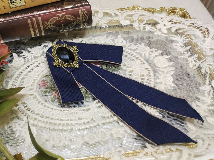Miss Point Rose Humanoid~ Lolita Brooch -Ready Made