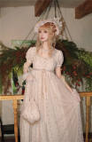 Miss Point the Sunset Floating Luxury Beaded Empire Dress