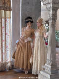 Miss Point the Sunset Floating Luxury Beaded Empire Dress