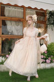 Miss Point the Sunset Floating Luxury Beaded Empire Dress