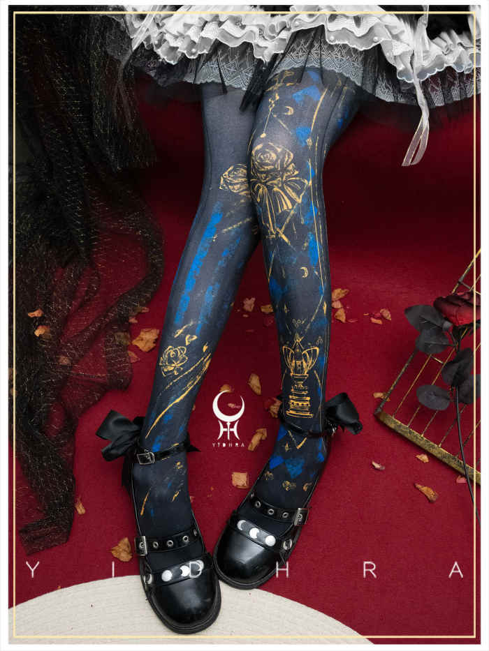 Yidhra Checkers Gothic Lolita Tights