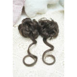 Sweetheart Bobo Cut Lolita Wig and Double Bun Hairstyle