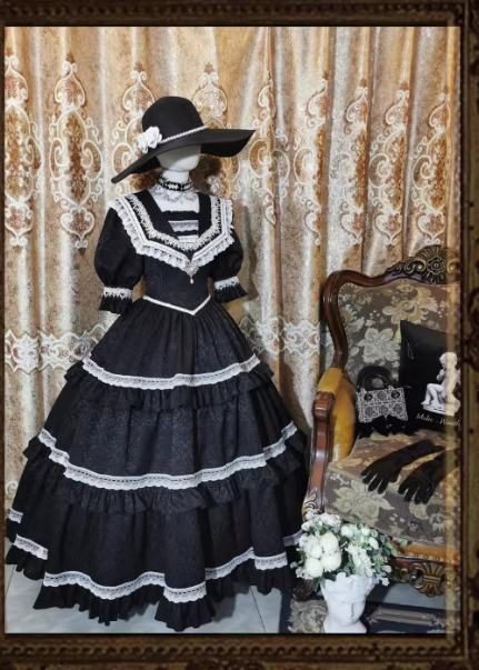 Promise Shining Pearls Elegant Lolita OP