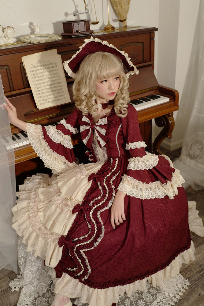 Romantic Salon~ Elegant Lolita OP Dress