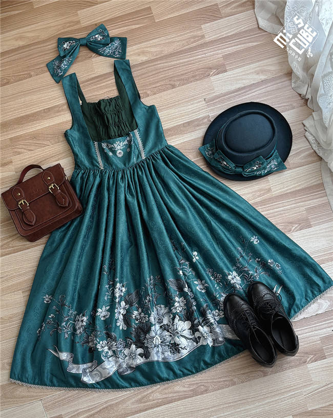 Miss Point Sunset Retro Style Corset Lolita Dress and Blouse