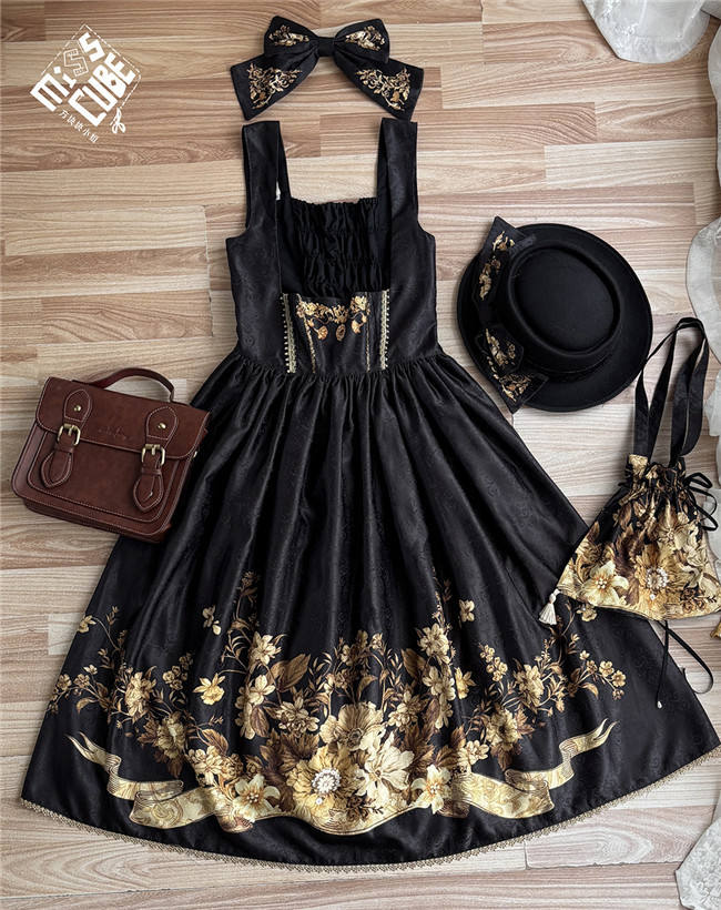 Miss Point Sunset Retro Style Corset Lolita Dress and Blouse