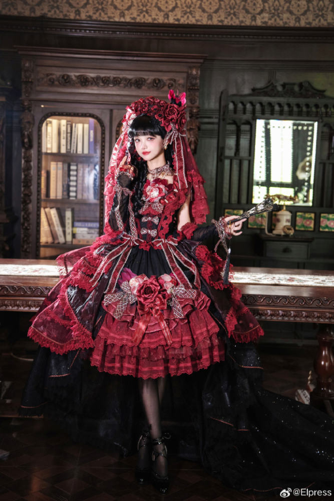 Elpress L ~Princess Rose of Snow Country Lolita JSK